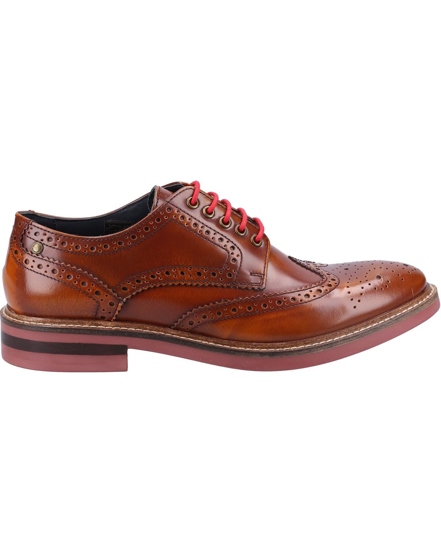 Men's Classic Wingtip Oxford Dress Shoes - Derby Style Lace Up Faux Leather (Sizes 6.5-15)