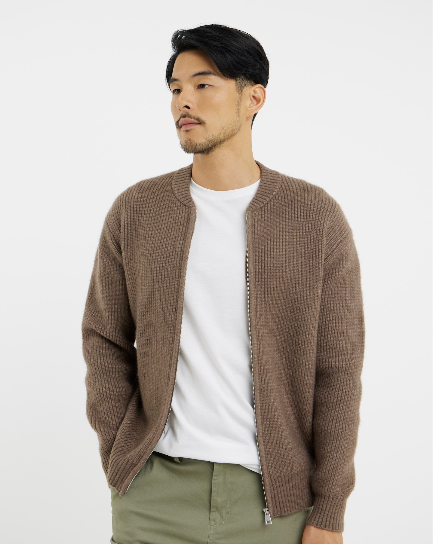New In - Fisherman Chunky Knitted Bomber