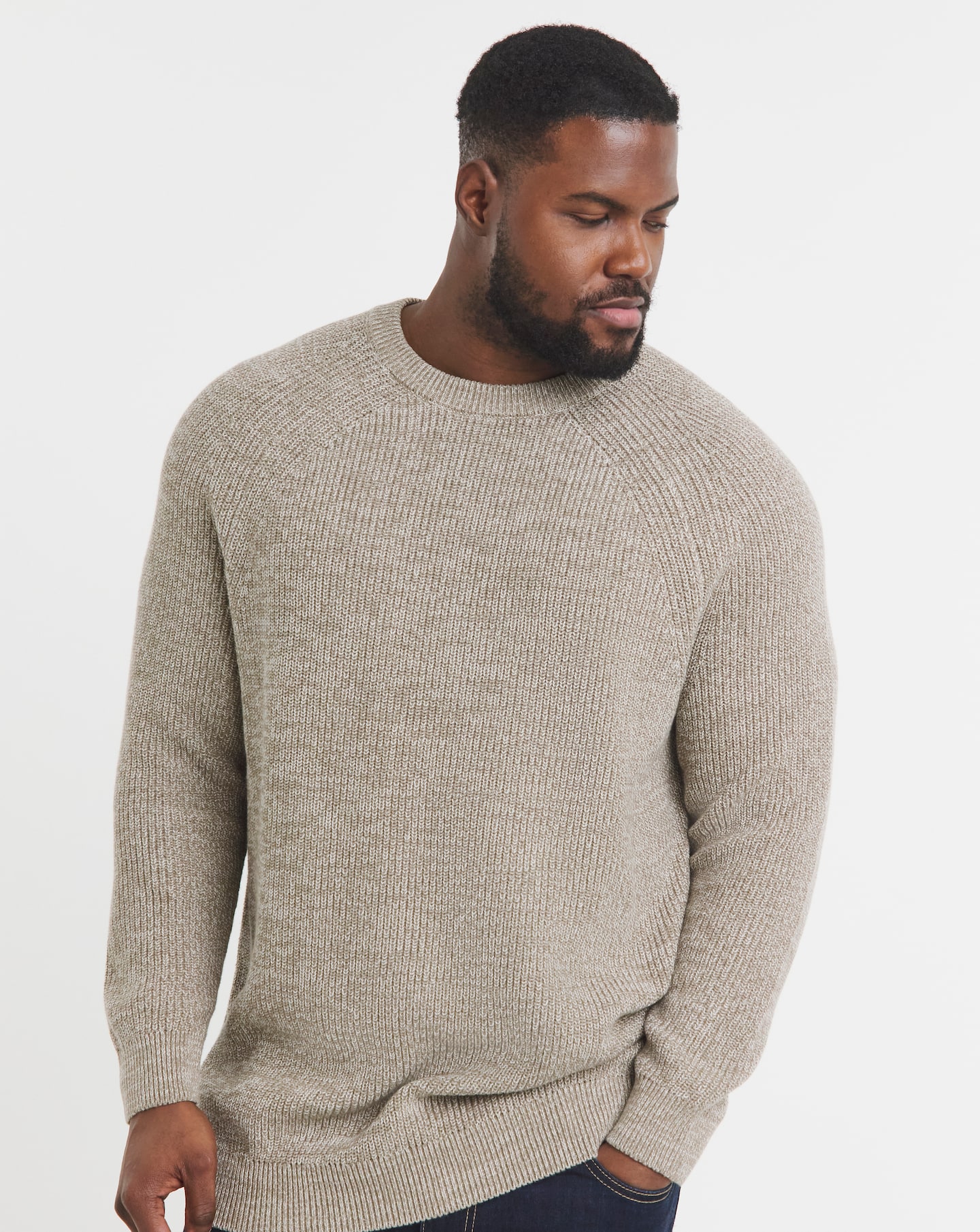 Twisted Crew Neck Jumper