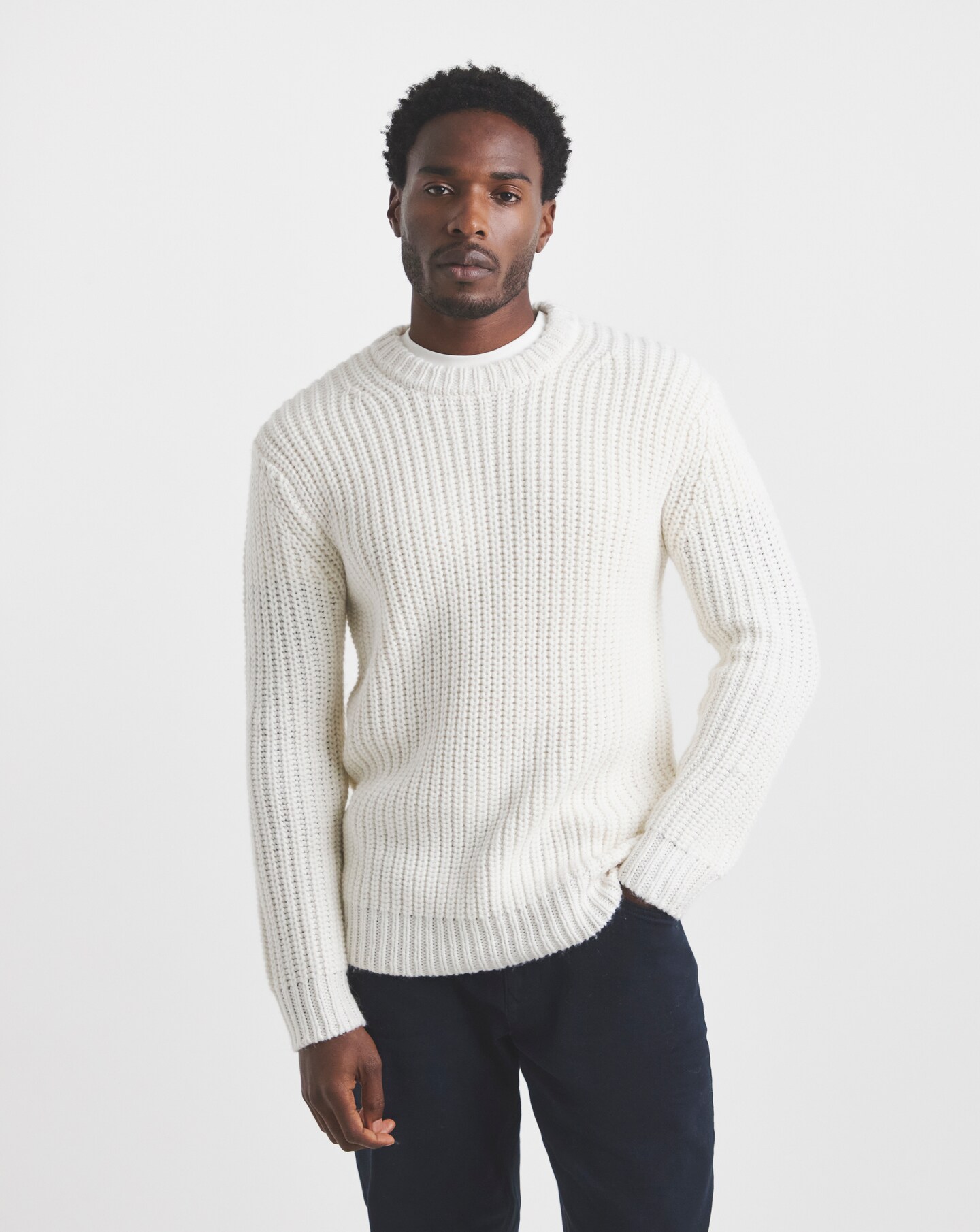 Union Raglan Knitted Crew Neck Jumper