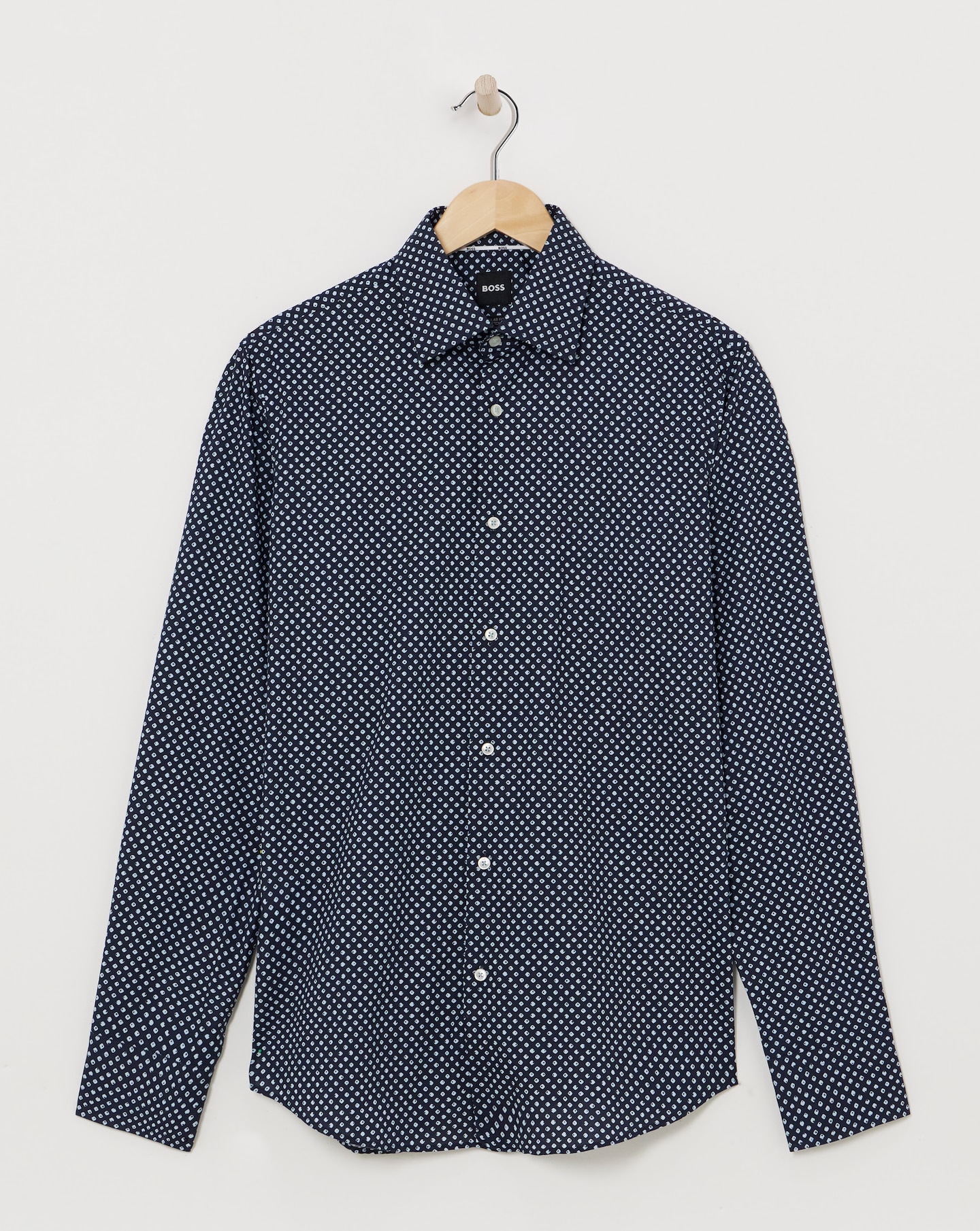 BOSS Regular Fit Printed Formal Shirt