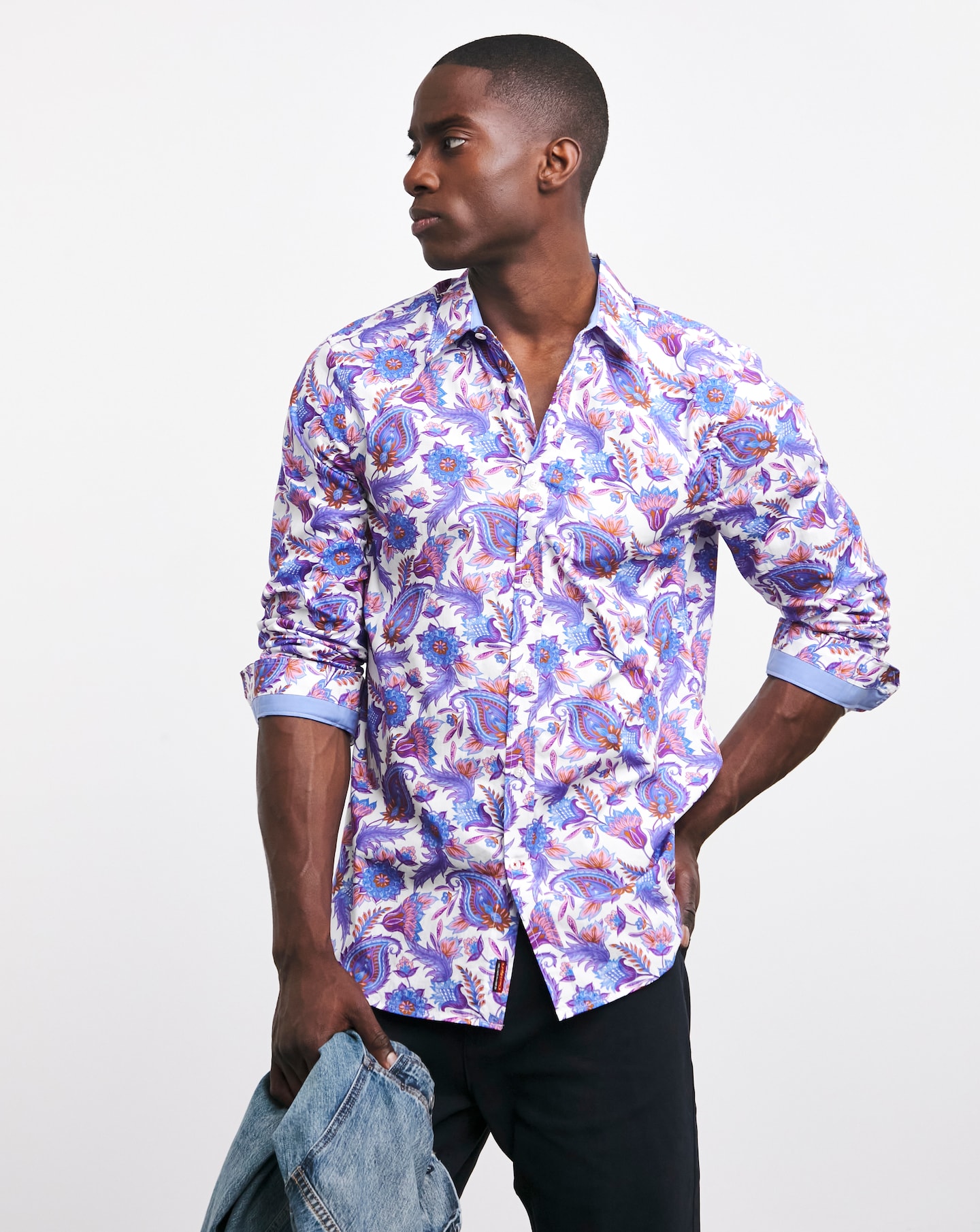 Joe Browns Paisley Shirt Long Length