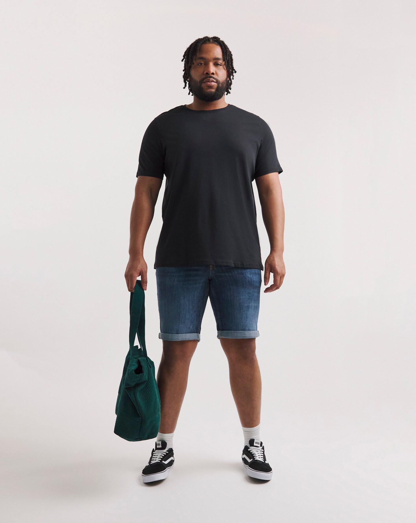 Jacamo denim deals shorts