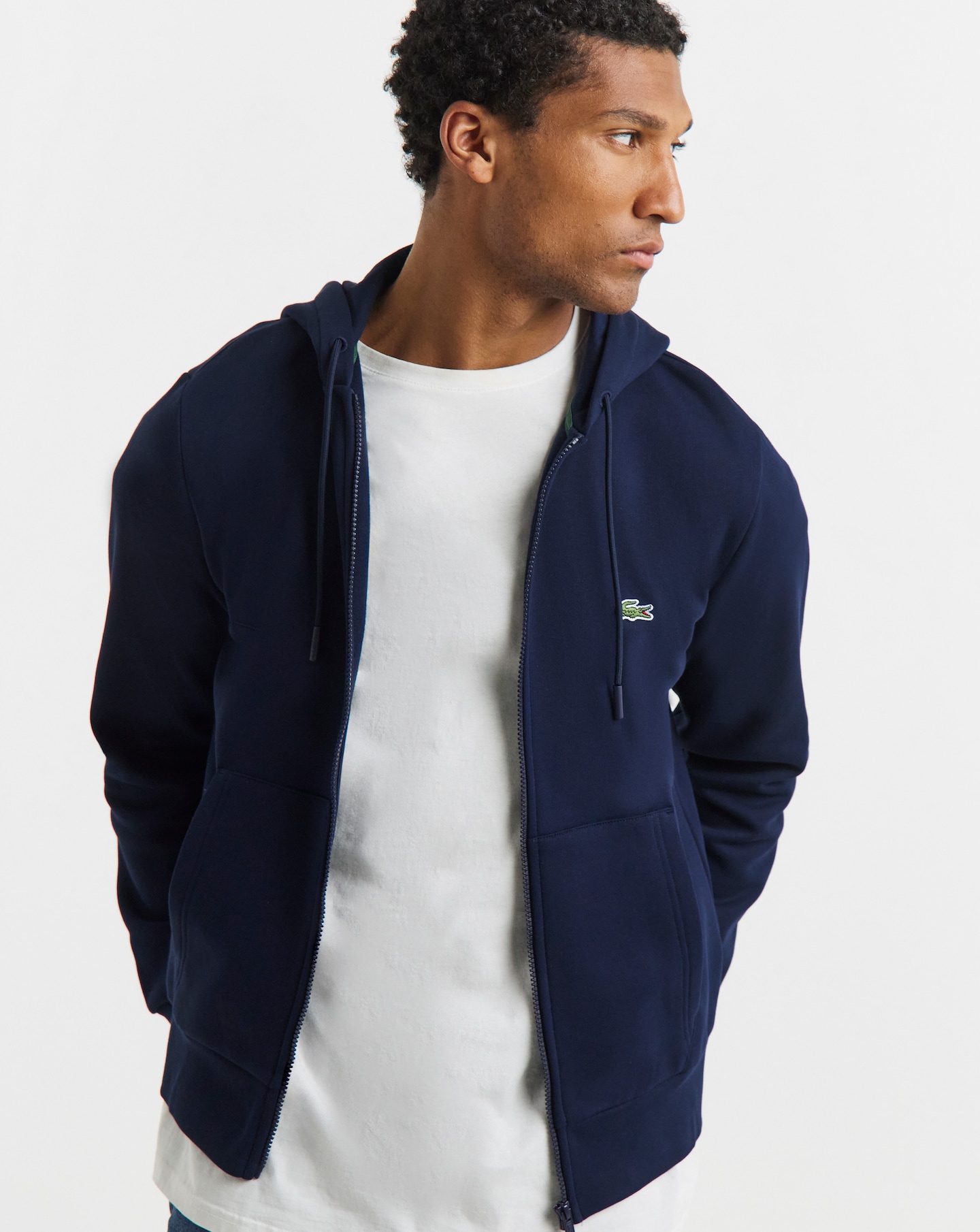 Lacoste Classic Zip Through Hoodie