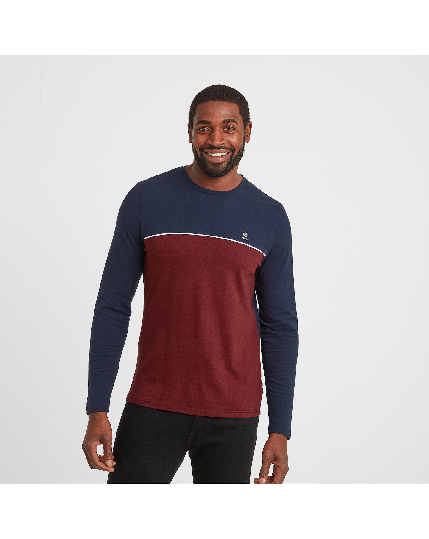 Tog24 Benjamin Mens Long Sleeve TShirt Jacamo