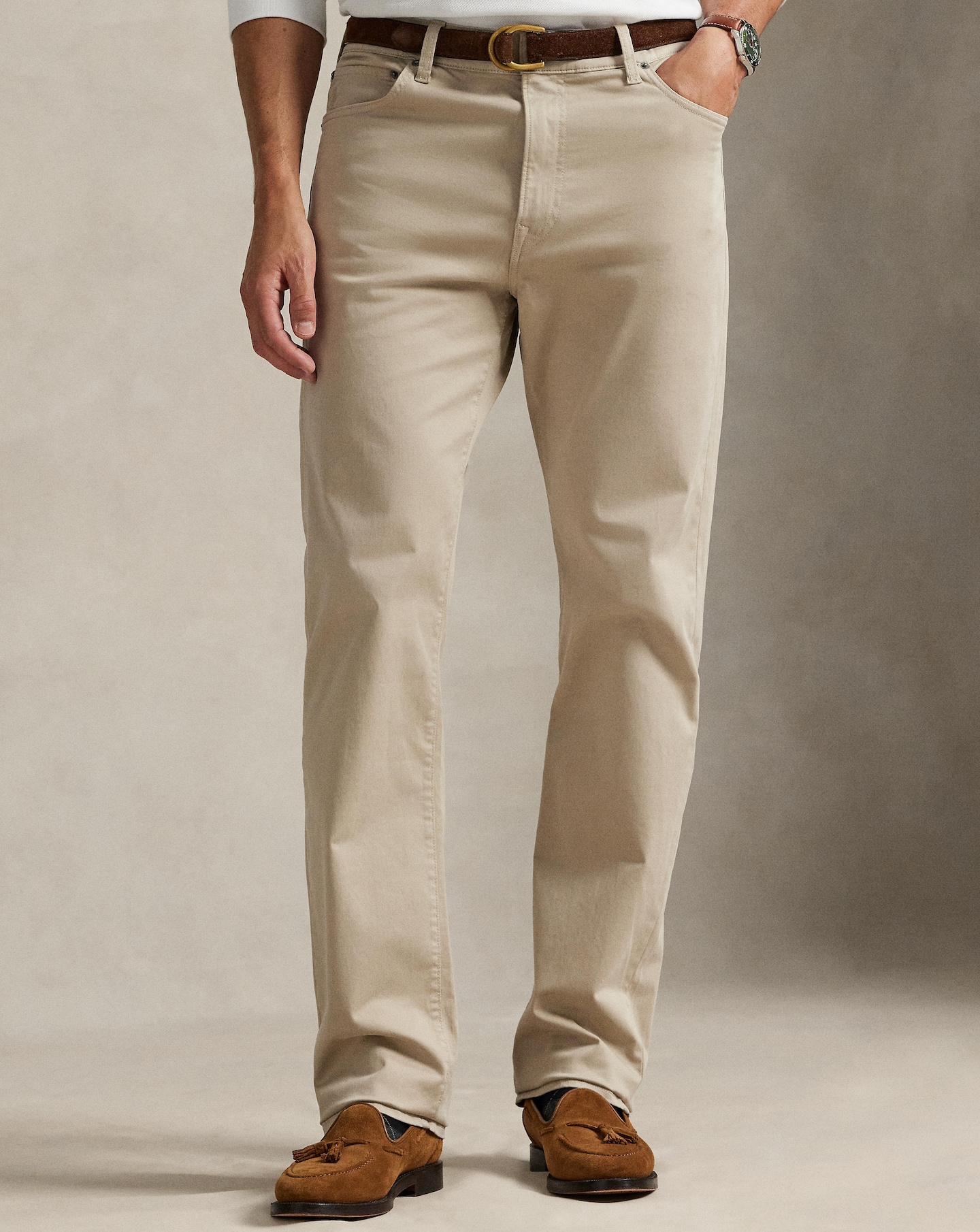 New In - Polo Ralph Lauren Cotton Stretch Trouser