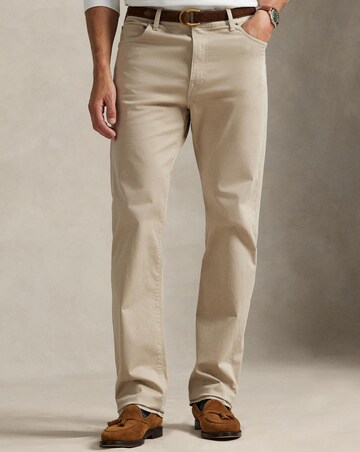 Polo Ralph Lauren Cotton Stretch Sateen 5 Pocket Trouser - Khaki