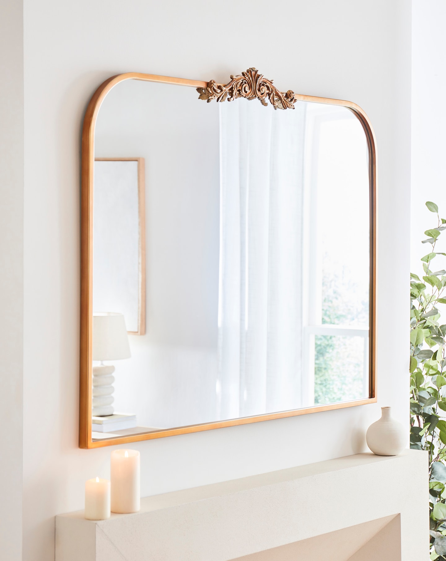 Joanna Hope Antique Gold Mirror
