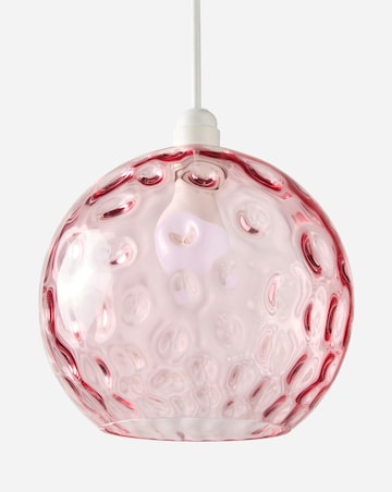 Nora Matt Blush Glass 20cm Pendant Shade