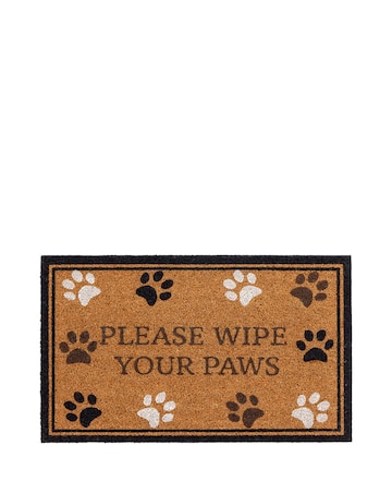 My Mat Wipe Your Paws Coir Doormat
