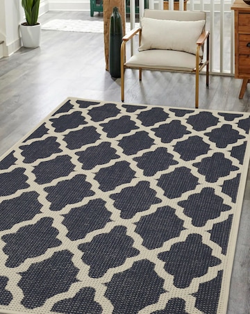 Trellis Gel Flatweave Rug