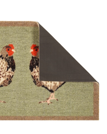 My Mat Nylon Indoor Pattern Chickens Doormat
