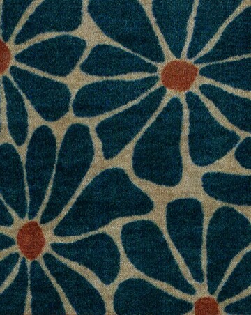 My Mat Nylon Indoor Pattern Boho Floral Runner