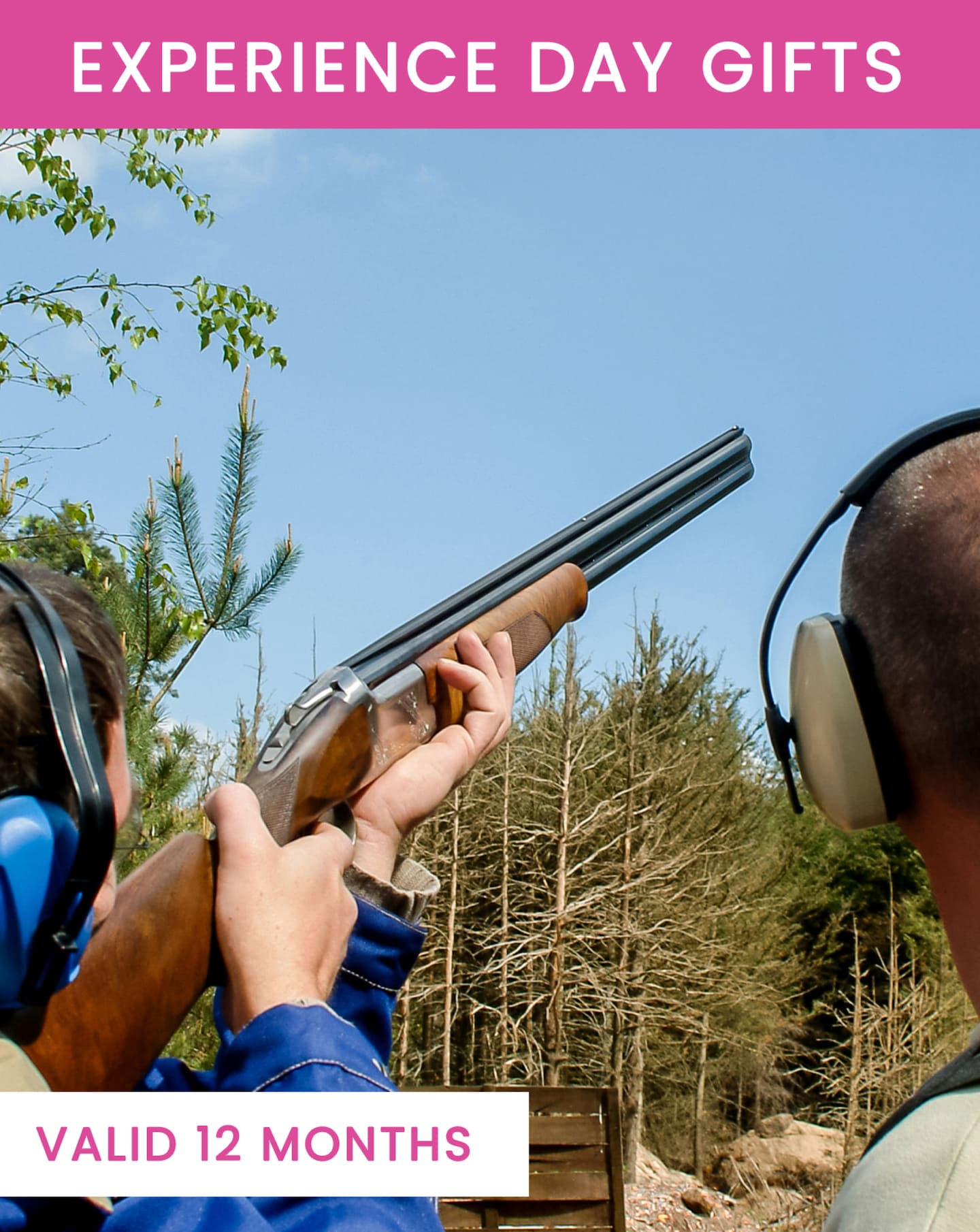 New In - Clay Pigeon Shooting for Two