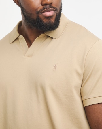 Polo Ralph Lauren Beige Pocket Stretch Polo Shirt