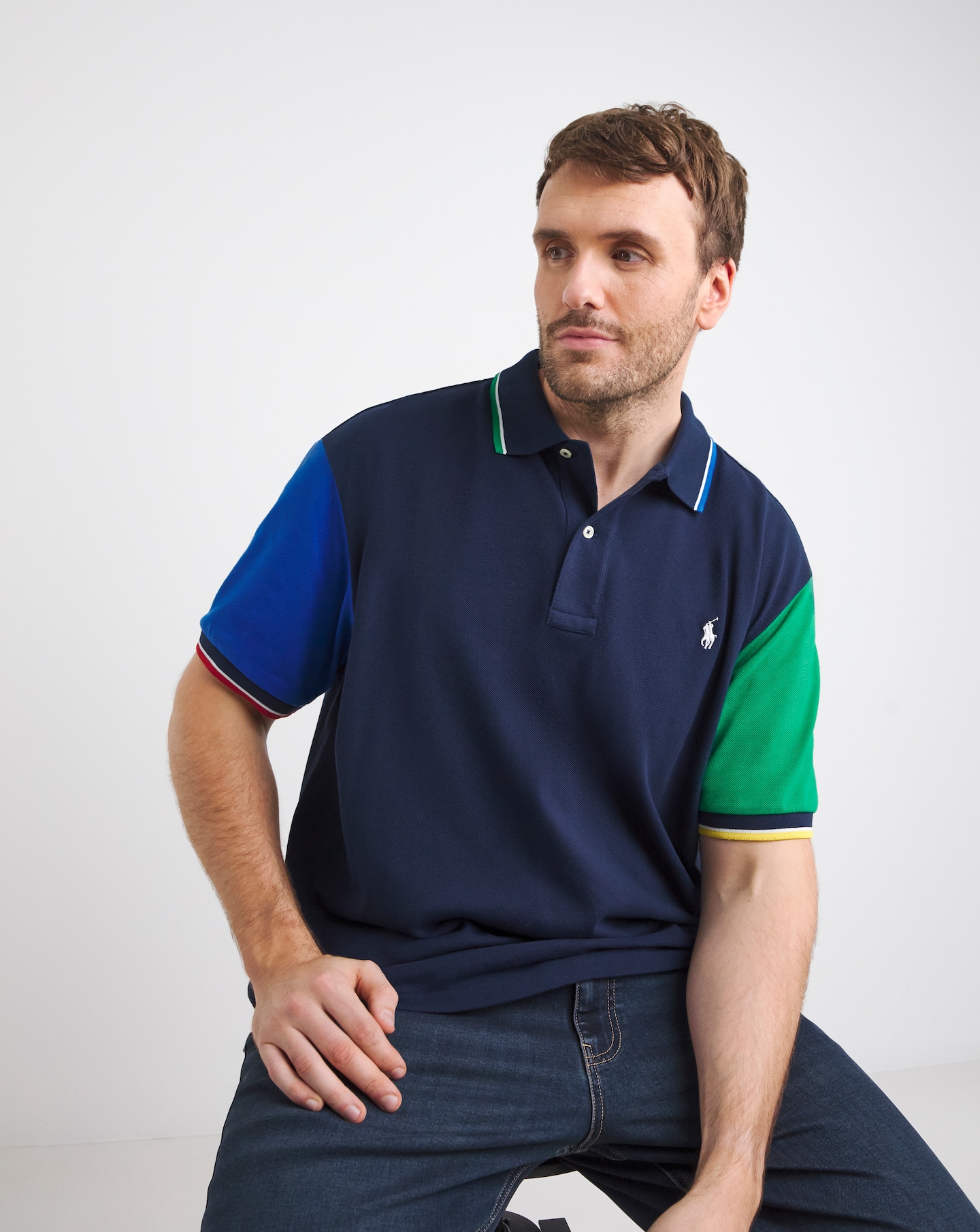 Polo Ralph Lauren Navy Multi Shirt