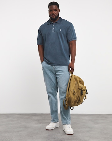 Polo Ralph Lauren Spa Terry Navy Polo Shirt