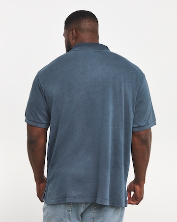 Polo Ralph Lauren Spa Terry Navy Polo Shirt