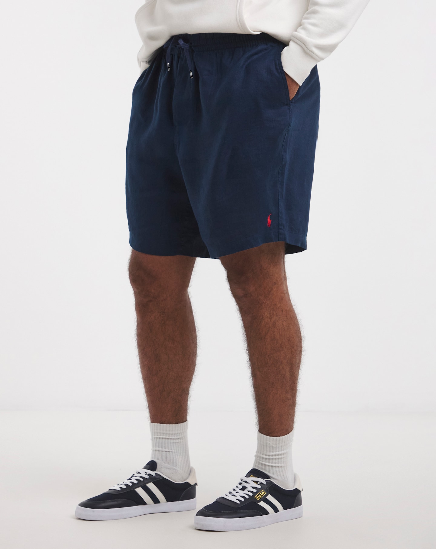 Polo Ralph Lauren Linen Navy Short