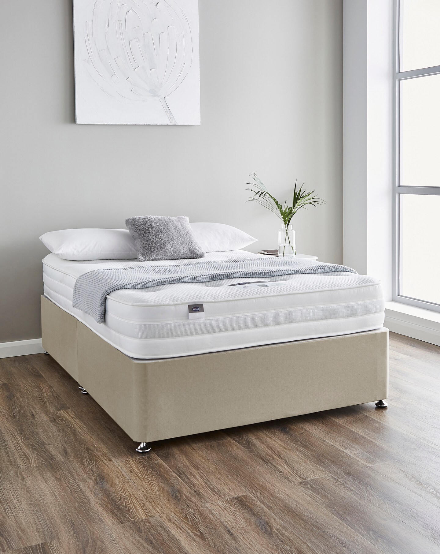 New In - Silentnight 1000 Pocket Ortho Divan