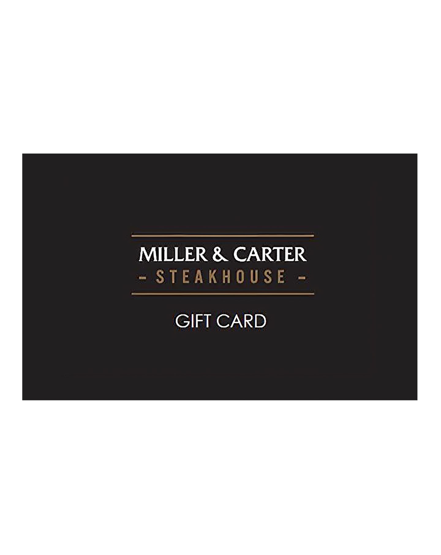 Miller & Carter #50 Gift Card