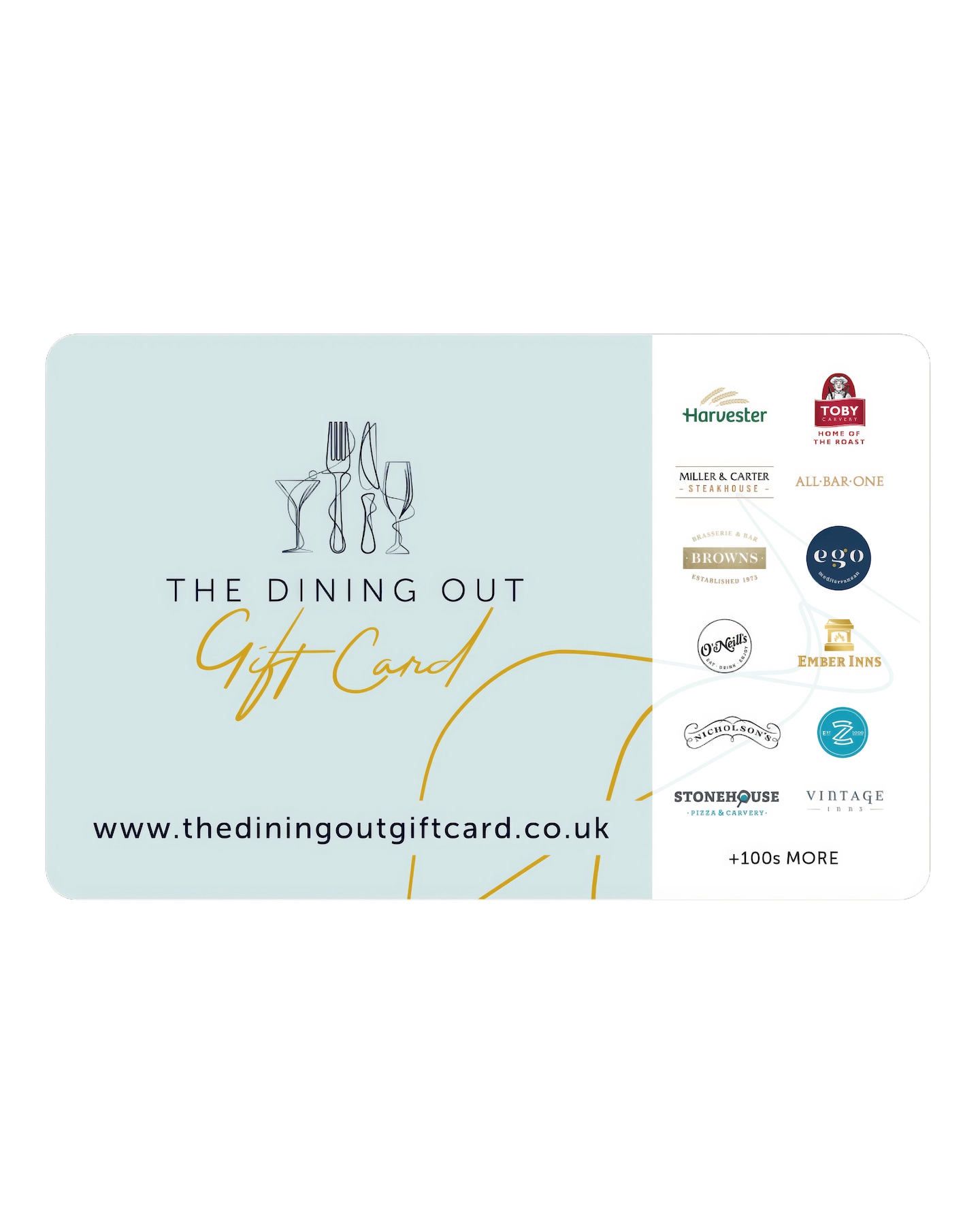 The Dining Out #10 Gift Card