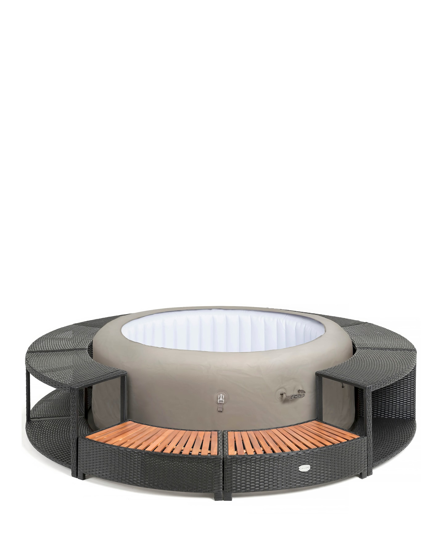 Lay-Z-Spa 200cm Rattan Hot Tub Surround