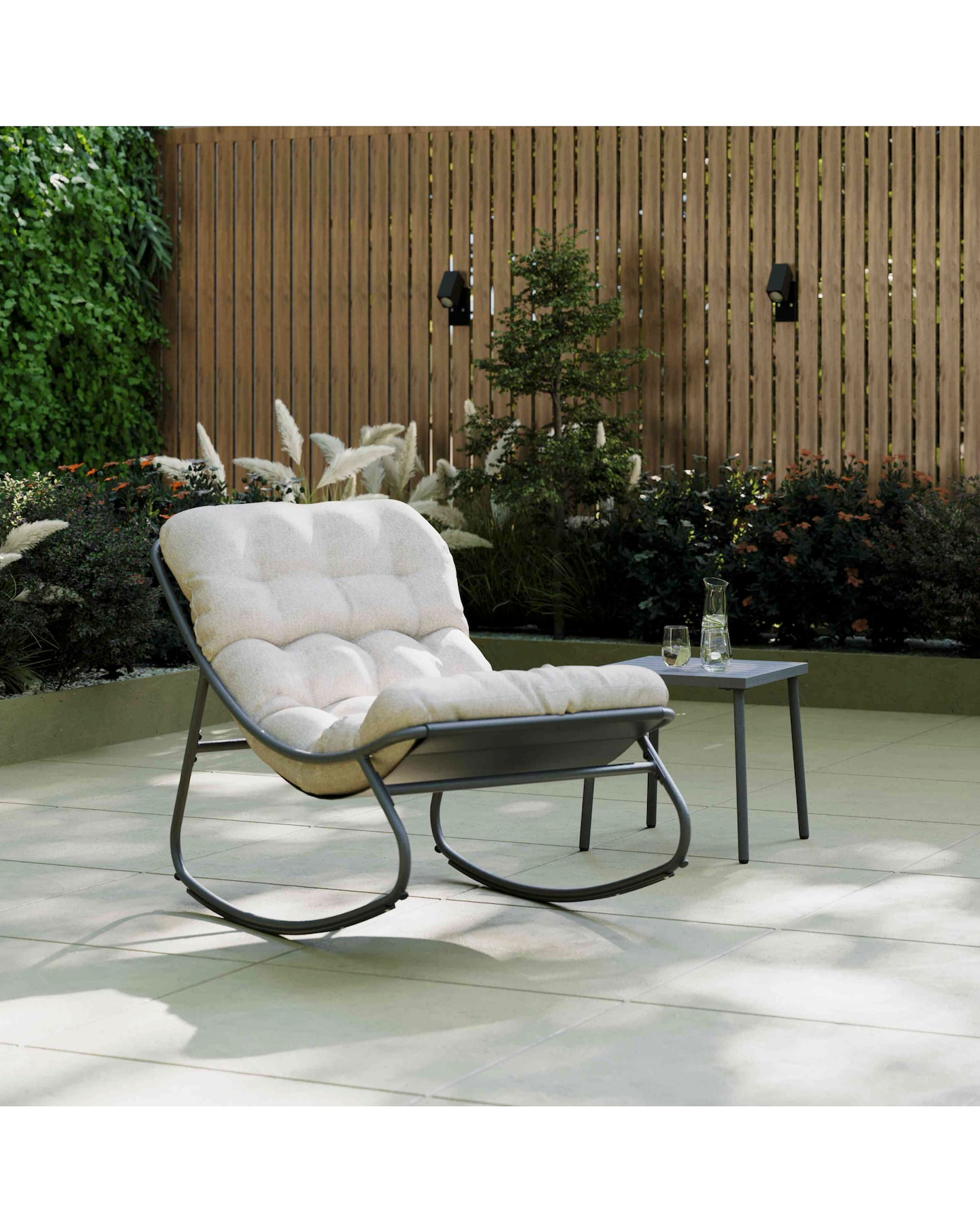 New In - Charles Bentley Relaxing Rocking Chair