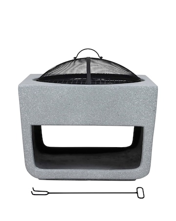 Charles Bentley Magnesium BBQ Firepit