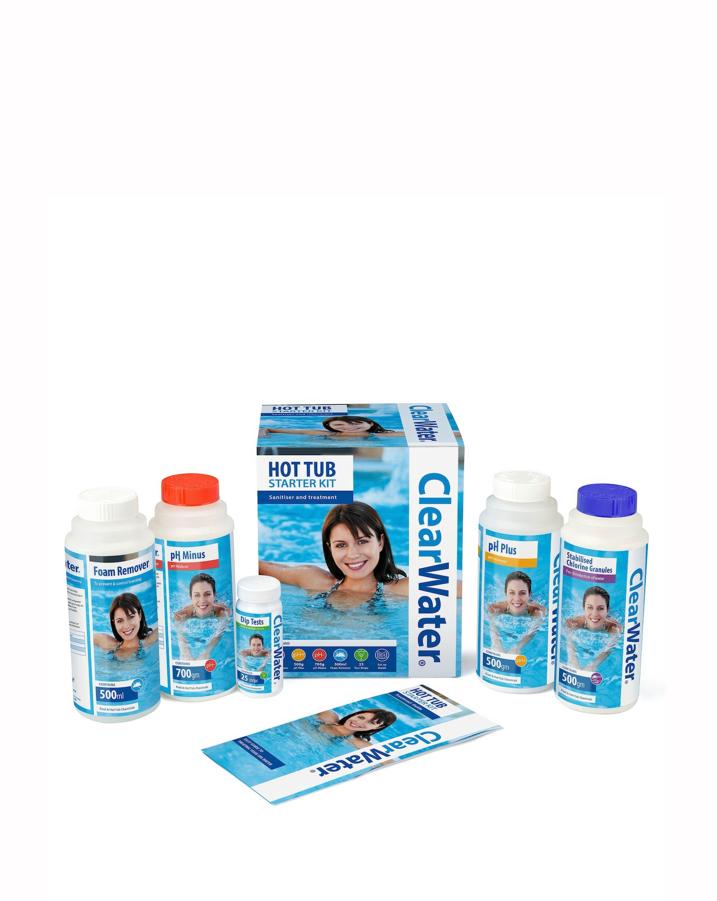 Clearwater Hot Tub Chemical Starter Kit