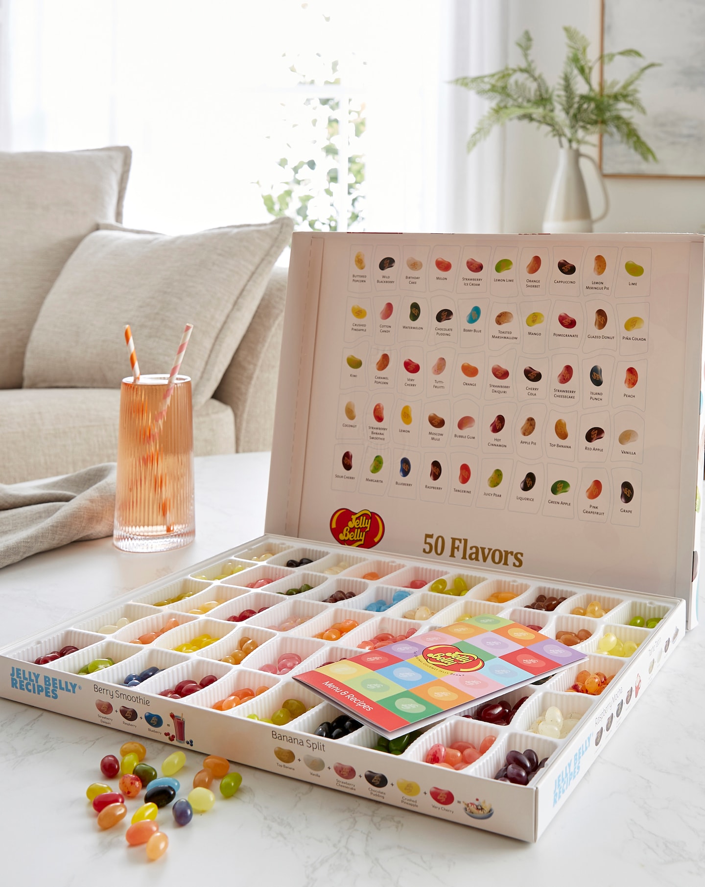 New In - Jelly Belly 600g Gift Box - 50 Flavours