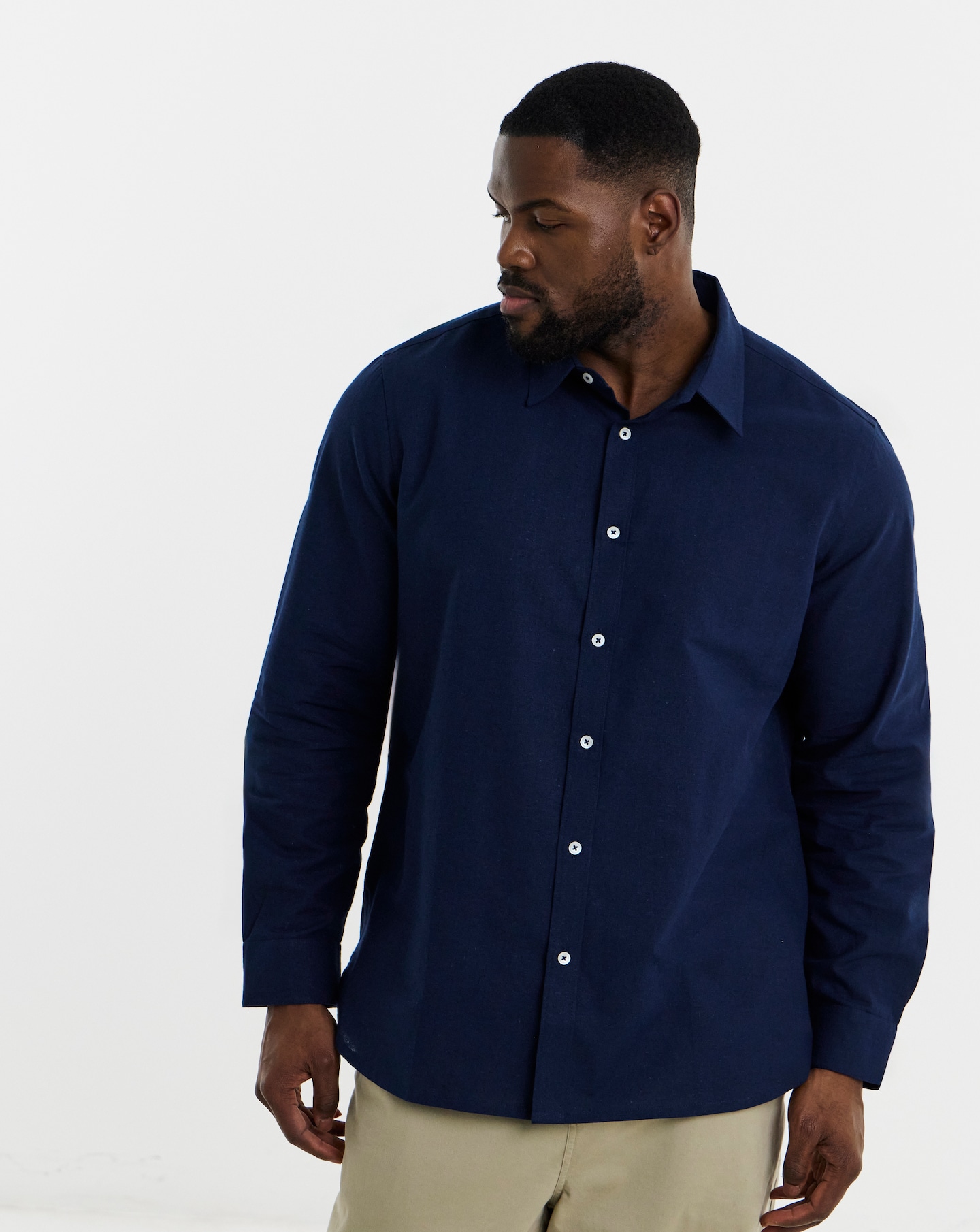 New In - Linen Long Sleeve Shirt