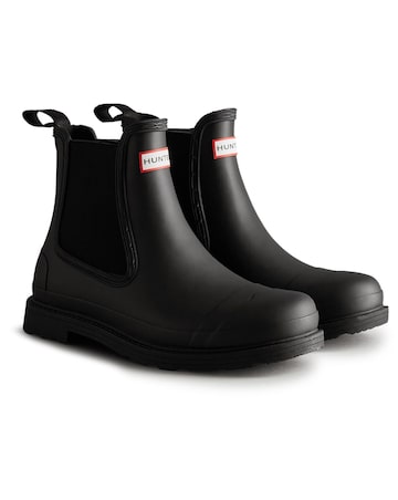 Hunter Commando Chelsea Boots