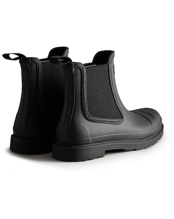 Hunter Commando Chelsea Boots