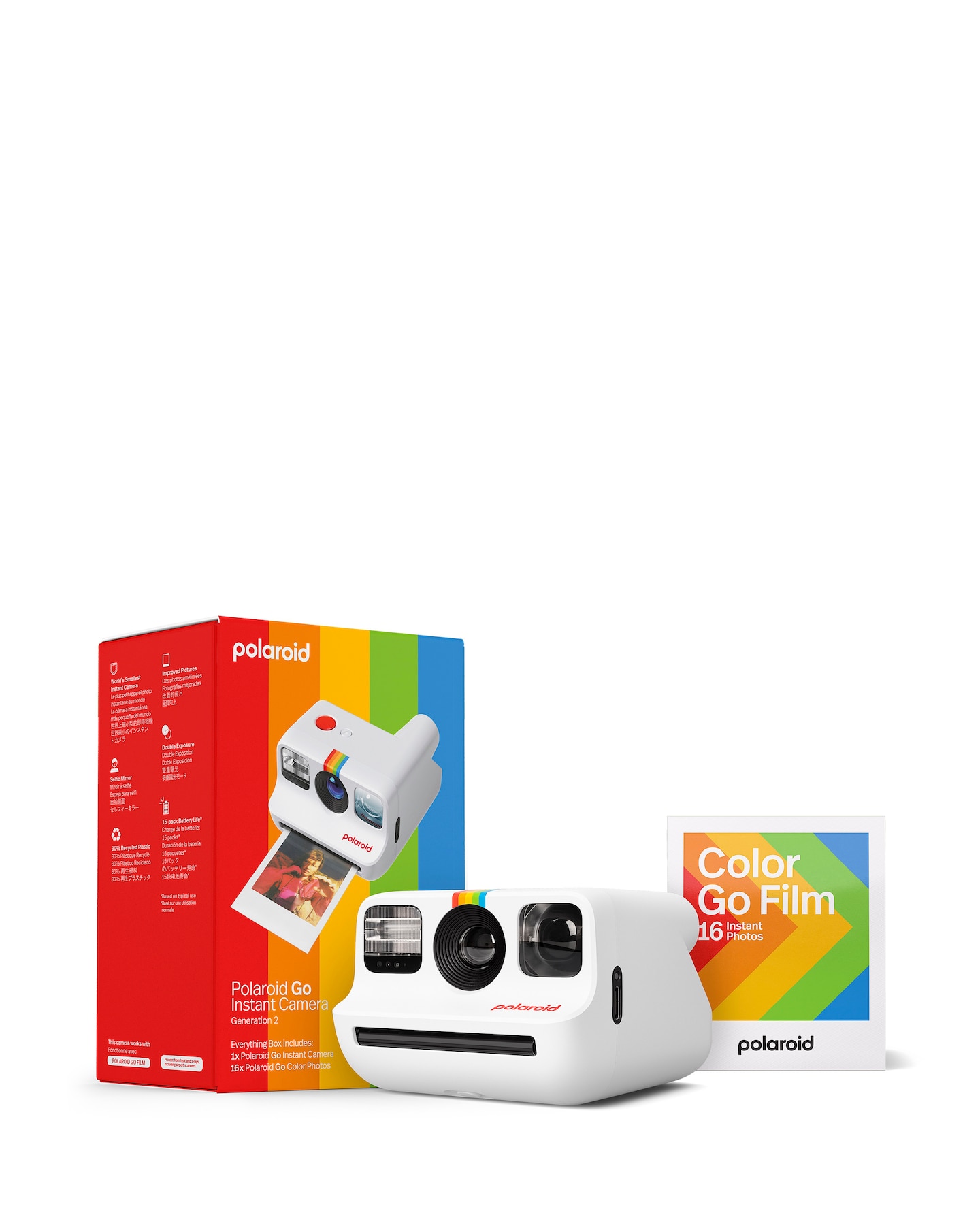Polaroid Go Gen 2 Camera Bundle - White