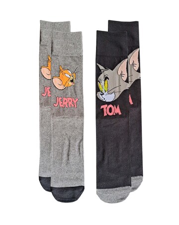 Mens 2pk Tom & Jerry Gift Set