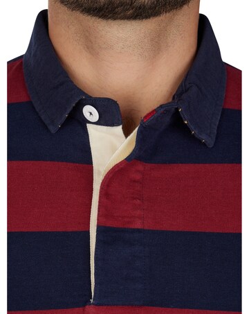 Raging Bull - Long Sleeve Hooped RB Rugby - Claret