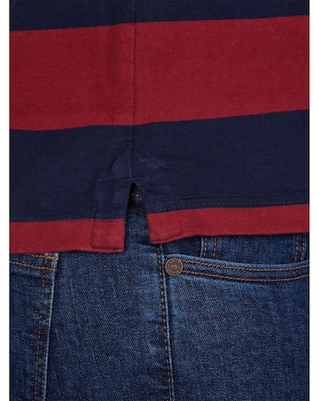 Raging Bull - Long Sleeve Hooped RB Rugby - Claret