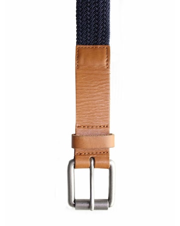 Raging Bull-Woven Belt-Navy