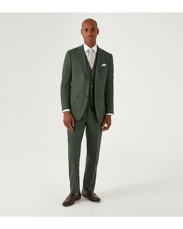 Skopes Harvey Suit Waistcoat Green