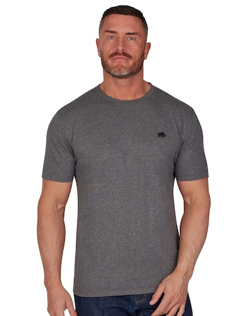 Raging Bull Classic Organic Tee Charcoal