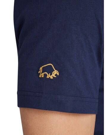 Raging Bull RB Flags Tee Navy