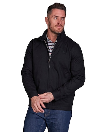 Raging Bull Harrington Jacket Black
