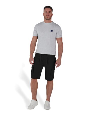 Raging Bull Cargo Shorts Black