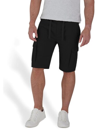 Raging Bull Cargo Shorts Black