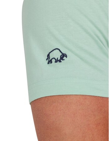 Raging Bull RB Shield T-Shirt Apple Green