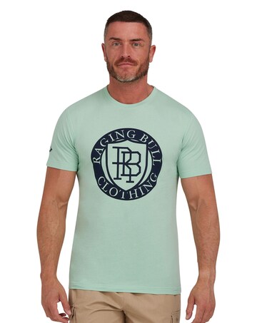 Raging Bull RB Shield T-Shirt Apple Green