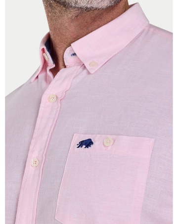 Raging Bull Raging Bull SS Classic Linen Shirt