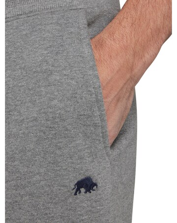Raging Bull Cuffed Sweatpants Grey Marl