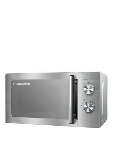 Russell Hobbs 20L Stainless Steel Manual Microwave